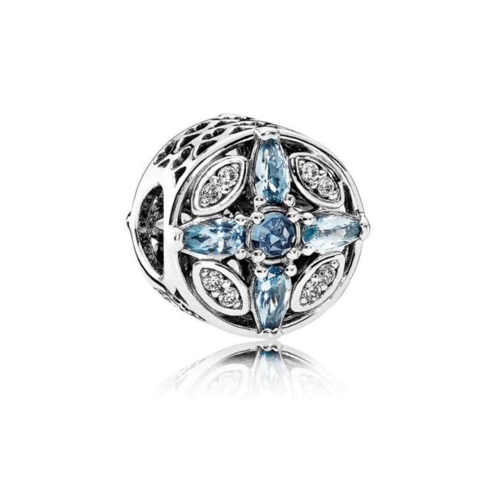 Pandora Patterns of Frost Charm